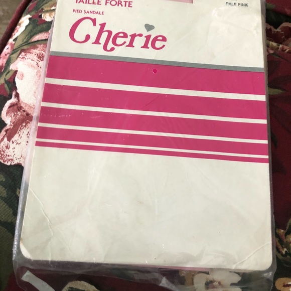 Pink Pantyhose VINTAGE NEW - Picture 1 of 5